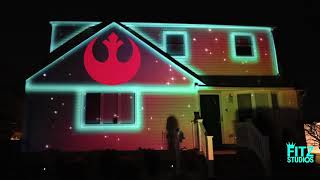 Star Wars Projection Show 2021 [upl. by Filipe472]