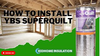 SuperQuilt Multifoil Loft Insulation  Safe alternative to Itchy Glass Wool amp Fibre loft Insulation [upl. by Morgen]