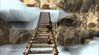 Tomb Raider 2 Ice Palace Speedrun 328  Glitchless Any [upl. by Hindu]