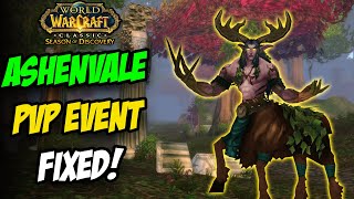 This is the NEW Ashenvale PvP Event  Season of Discovery [upl. by Aerda]