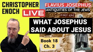 What Josephus Said about Jesus  Antiquities Book 18 Ch 3 Part 282 QampA  Critical Thinking [upl. by Hajin]