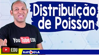 DISTRIBUIÇÃO DE POISSON DE PROBABILIDADE [upl. by Xeno]