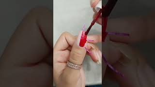 Easy striping tape nailart design❣️💅🏻❣️nailart naillove nailtutorial naildesigns youtubeshorts [upl. by Medlin]