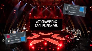 Valorant Champions Groups Pickems [upl. by Ydisahc]