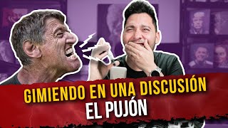 EL PUJÓN Gimiendo en medio de una discusión  Bromas a Desconocidos [upl. by Atteras]