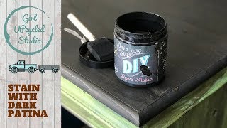 How to Stain using Debis Design Diary DIY Dark Patina [upl. by Vasily]