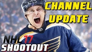 CHANNEL UPDATE  NHL 17  Shootout Commentary ep 22 [upl. by Nnylyt]