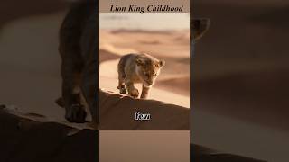 The Lion King left his hometown and wandered alone shorts futurelink movie fantasy [upl. by Laing266]