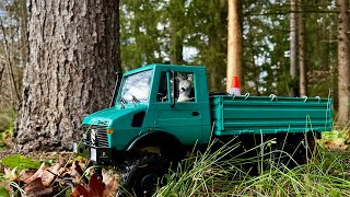 Amewi 112 Mercedes Benz Unimog U 1300 L  searching for Ewoks [upl. by Droflim878]