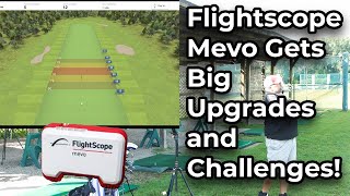 Flightscope Mevo Gets Big Upgrades With Challenges [upl. by Squire]