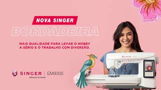 Máquina de Bordar Singer EM9305 [upl. by Bayly]