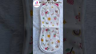 Whatsapp 8637431790 To check our collections muslin burp cloths cozybuttons trending viralbaby [upl. by Eanat]