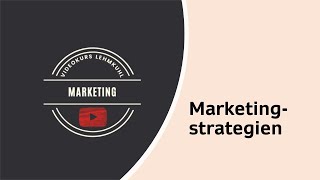 Marketing Folge 4  MarketingStrategien Wachstumsstrategien Wettbewerbsstrategien [upl. by Laing]