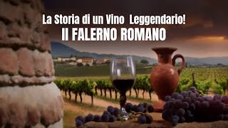 la Storia di un vino leggendario il FALERNO ROMANO [upl. by Nowtna695]