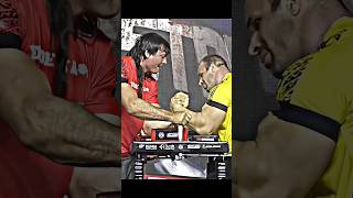 Strongest hook ever vs No limits  Denis cyplenkov vs Devon larratt armwrestling viral shorts [upl. by Iblok]