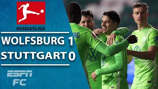 VfL Wolfsburg cash in on VfB Stuttgart own goal in 10 win  ESPN FC Bundesliga Highlights [upl. by Iaht]