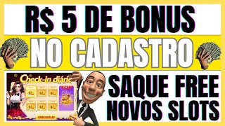 🔥🔥SAQUE NO FREE  CASSINO COM BONUS NO CADASTRO  SLOTS PAGANDO NO CADASTRO CASSINO COM BONUS [upl. by Appilihp34]