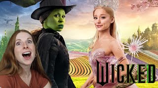 Wicked trailers Danielle Marie reacts [upl. by Amoreta]