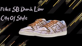 Unboxing et review de la Nike SB Dunk Low Pro Premium City Of Style [upl. by Norb898]