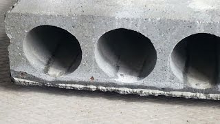 Hollow CORE Slabs with EXTRUDER in Kazakhstan Concrete  Завод Пустотные Плиты Стройдеталь в Актобе [upl. by Sykes]