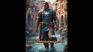 Heróis Medievais 3medieval aiart marvel aiartcommunity dccomics top midjourney [upl. by Theodoric]