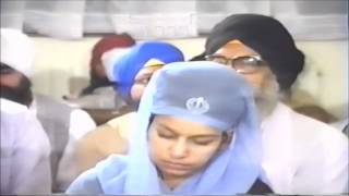 Bibi Baljit Kaur Khalsa Kirtan  1989 [upl. by Darrej]