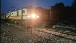 15160 Sarnath Express Durg To Chhapra Arrived At Ballia [upl. by Rohn]