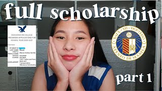 how to get scholarships in THE ateneo de manila university  financial aid [upl. by Neelat]