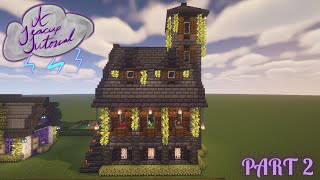 How to Build Deepslate and Dark Oak House with Basement  Part 2 [upl. by Wanda]