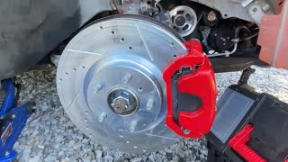 Front Caliper Replacement For 20092023 Nissan Maxima [upl. by Ellehsal]