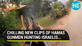 Haunting Footage Of Hamas Gunmen Entering Homes amp Killing Israeli Civilians Surfaces  Watch [upl. by Nywg284]