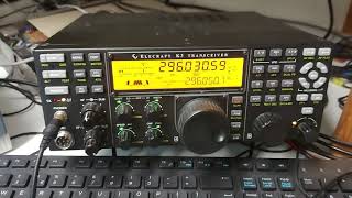 LA1TN 23cm EME in CW QSO with G4CCH [upl. by Alleul]