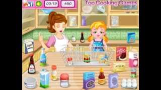 Cooking Game New Year Confetti Cake for Girls [upl. by Nnylirej103]