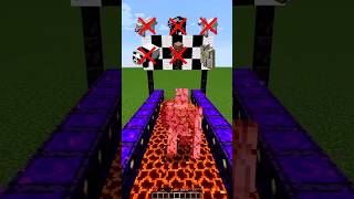 Minecraft Magma vs MobsYes Yes please minecraft meme shorts [upl. by Jaco]