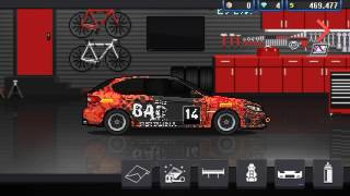 Impreza rally build pixel car racer [upl. by Ateerys]