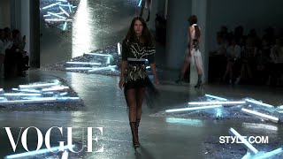 Rodarte Spring 2015 ReadytoWear  Fashion Show  Stylecom [upl. by Atinus]