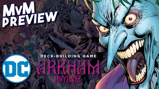 Arkham Asylum  A New Twist on the DC DeckBuilding Game [upl. by Lysander]