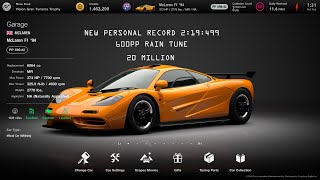 Gran Turismo 7 McLaren F194 600pp rain tune [upl. by Bobina853]