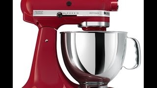 KitchenAid Artisan 5Quart Stand Mixer  Review From Chef Danis Kitchen Sink [upl. by Kirtley]