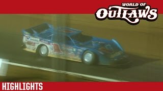 World of Outlaws Craftsman Late Models Tyler County Speedway Park May 28th 2016  HIGHLIGHTS [upl. by Gyimah312]