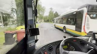 MHD Liberec  linka 18  Fugnerova  Bedřichov stadion  Irisbus Crossway LE 12M [upl. by Aynna]