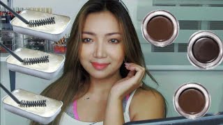 How To Use a BROW SOAP and BROW POMADE [upl. by Deeas]