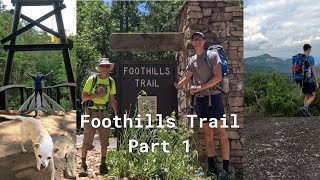 Father Son and Dog tackle the trail  Foothills Trail ThruHike Part 1 [upl. by Sutton]