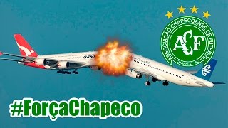 FORÇA CHAPECOENSE  Los PEORES ACCIDENTES AÉREOS del MUNDO de FÚTBOL [upl. by Llewon]