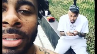 Chris Brown GChecks Sage The Gemini For Being Thirsty For Clout [upl. by Cherlyn]