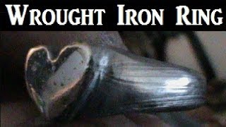 Wrought Iron Ring Ferric Chloride Etch [upl. by Saihtam247]