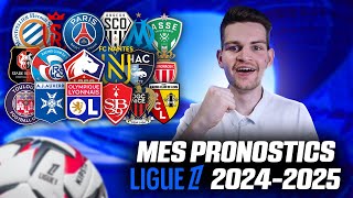 🔴 MON CLASSEMENT LIGUE 1  SAISON 20242025  Ft Liam [upl. by Maxama]