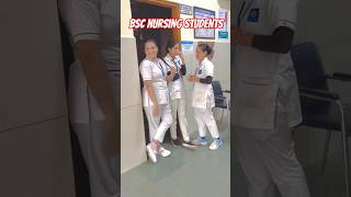 Bsc Nursing Students life 😱😱 gnm nursing course shorts youtubeshorts trendingshorts [upl. by Prent]