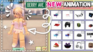 NEW SECRET ANIMATION CODES FOR BERRY AVENUE 😯😍 [upl. by Eedak]