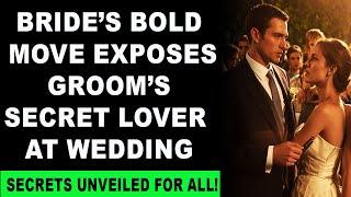 Bride’s Bold Move Exposes Groom’s Secret Lover at Wedding [upl. by Eniamret]